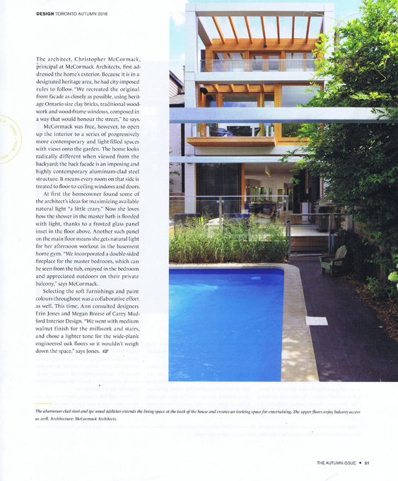 Metcalfe House McCormack Architects